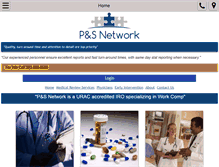 Tablet Screenshot of pandsnetwork.com